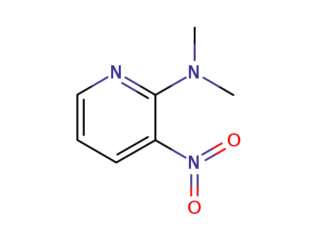 Molecular Structure of 5028-23-9 (N,N-DIMETHYL-3-NITROPYRIDIN-2-AMINE)