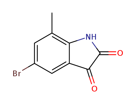 5-Bromo-7-methylisatin cas no. 77395-10-9 98%