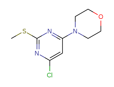 4-Chloro-2-(methylithio)-6-morpholinopyrimidine