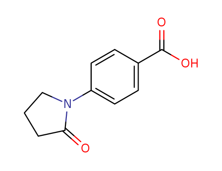 Benzoic acid,4-(2-oxo-1-pyrrolidinyl)-(36151-44-7)