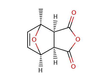 Molecular Structure of 941-63-9 (1-Methyl-7-oxabicyclo[2.2.1]-5-heptene-2,3-dicarboxylicanhydride)