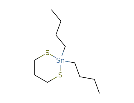 Molecular Structure of 7191-32-4 (4H-1,3,2-Dithiastannin, 2,2-dibutyldihydro-)