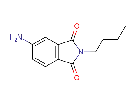 Molecular Structure of 68930-97-2 (4-AMINO-N-BUTYL PHTHALIMIDINE)