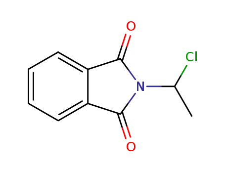 Molecular Structure of 2017-95-0 (1H-Isoindole-1,3(2H)-dione, 2-(1-chloroethyl)-)