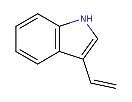 Molecular Structure of 53654-36-7 (1H-Indole, 3-ethenyl-)