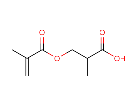 Molecular Structure of 73850-50-7 (2-carboxypropyl methacrylate)