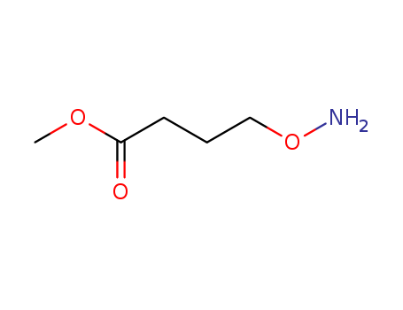 Molecular Structure of 107903-02-6 (Butanoic acid, 4-(aminooxy)-, methyl ester)