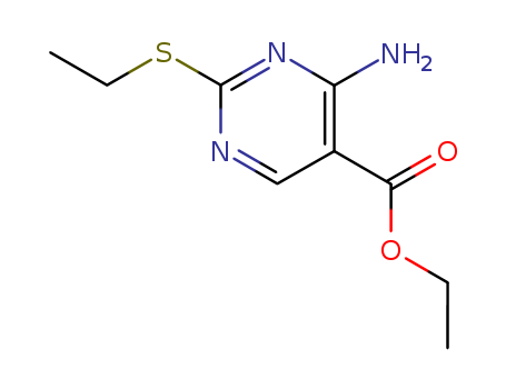 Ethyl 4-amino-2-(ethylthio)-5-pyrimidinecarboxylate