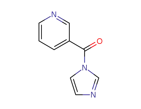 Molecular Structure of 59846-45-6 (1H-Imidazole, 1-(3-pyridinylcarbonyl)-)