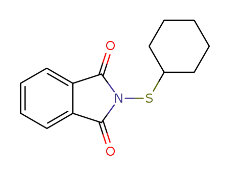 Molecular Structure of 17796-82-6 (1H-Isoindole-1,3(2H)-dione,2-(cyclohexylthio)-)