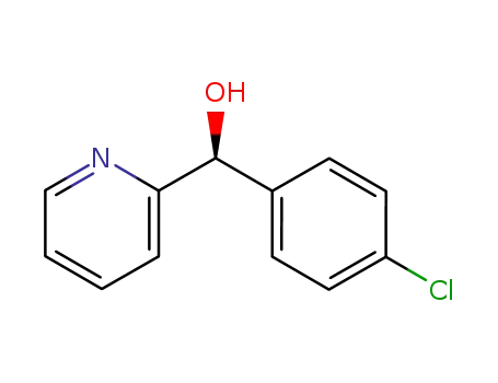 Molecular Structure of 176022-47-2 ((S)-(4-Chlorophenyl)(pyridin-2-yl)methanol)