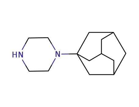 Molecular Structure of 19984-46-4 (1-(1-ADAMANTYL)PIPERAZINE)