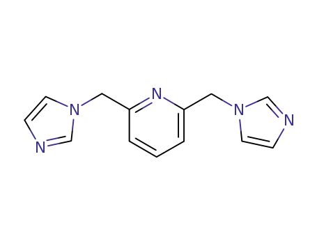 Molecular Structure of 177428-70-5 (Pyridine, 2,6-bis(1H-imidazol-1-ylmethyl)-)