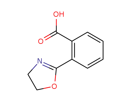 Molecular Structure of 1445-70-1 (Benzoic acid, 2-(4,5-dihydro-2-oxazolyl)-)