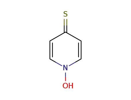 Molecular Structure of 101084-70-2 (4(1H)-Pyridinethione, 1-hydroxy-)