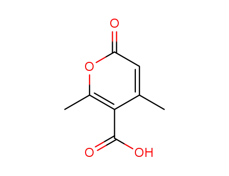 Molecular Structure of 480-65-9 (ISODEHYDROACETIC ACID)