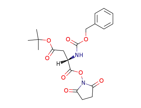 tert-Butyl (S)-4-((2,5-dioxo-1-pyrrolidinyl)oxy)-4-oxo-3-(((phenylmethoxy)carbonyl)amino)butyrate