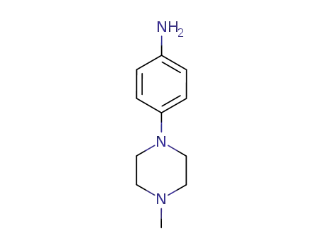 Molecular Structure of 16153-81-4 (4-(4-Methylpiperazino)aniline)
