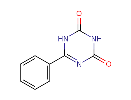 Molecular Structure of 7459-63-4 (6-Phenyl-1,3,5-triazine-2,4-diol)