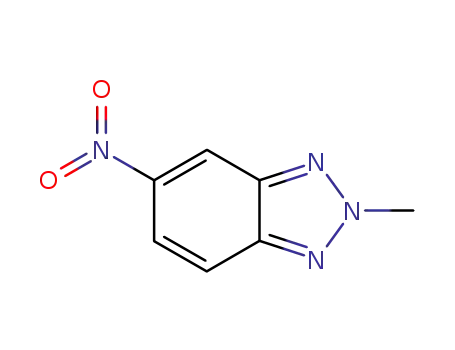 Molecular Structure of 36793-96-1 (2-methyl-5-nitro-2H-benzotriazole)