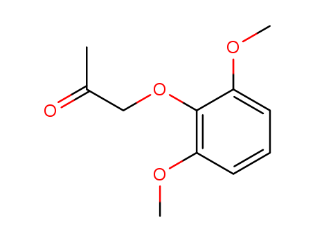 Molecular Structure of 14064-85-8 (2-Propanone, 1-(2,6-dimethoxyphenoxy)-)