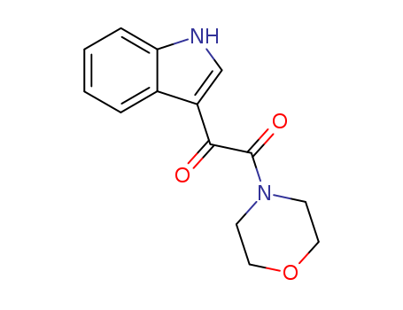 Morpholine, 4-(1H-indol-3-yloxoacetyl)-