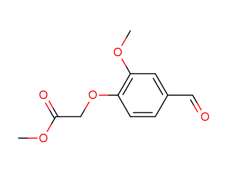 methyl (4-formyl-2-methoxyphenoxy)acetate(SALTDATA: FREE)