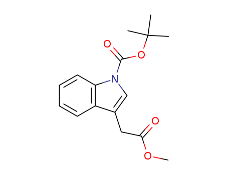 TERT-BUTYL 3-(2-METHOXY-2-OXOETHYL)-1H-INDOLE-1-CARBOXYLATE