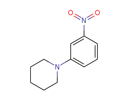 Molecular Structure of 27969-73-9 (1-(3-Nitrophenyl)piperidine)