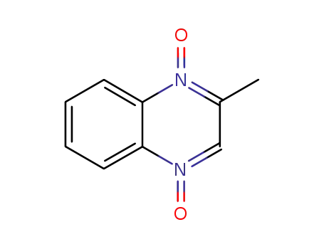 Molecular Structure of 6639-86-7 (2-METHYLQUINOXALINEDIIUM-1,4-DIOLATE)