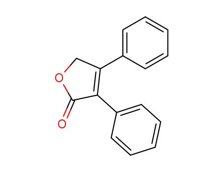 5635-16-5,3,4-diphenyl-5H-furan-2-one,3,4-diphenylfuran-2(5H)-one;3,4-Diphenyl-2(5H)-furanone;2,3-diphenylbut-2-en-4-olide;2,5-dihydro-3,4-diphenyl-2-furanone;3,4-bis-(phenyl)furan-2(5H)-one;3,4-diphenyl-5H-furan-2-one;,43-diphenyl-2(5H)-furanone;