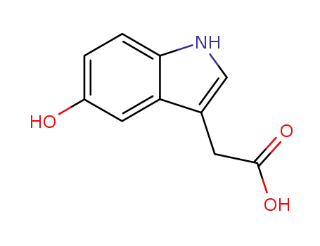 Molecular Structure of 54-16-0 (5-HYDROXYINDOLE-3-ACETIC ACID)
