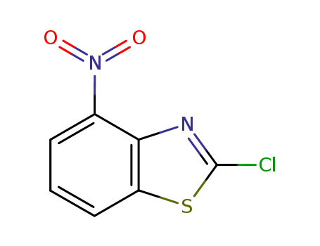 Molecular Structure of 3507-30-0 (2-CHLORO-4-NITROBENZOTHIAZOLE)