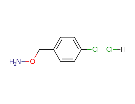 Molecular Structure of 38936-60-6 (1-[(AMMONIOOXY)METHYL]-4-CHLOROBENZENE CHLORIDE)