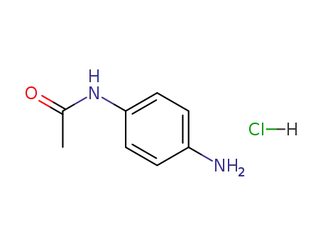 Molecular Structure of 43036-07-3 (4-AMINOACETANILIDE HYDROCHLORIDE)