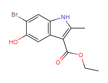 6-bromo-5-hydroxy-2-methyl-1H-Indole-3-carboxylic acid ethyl ester