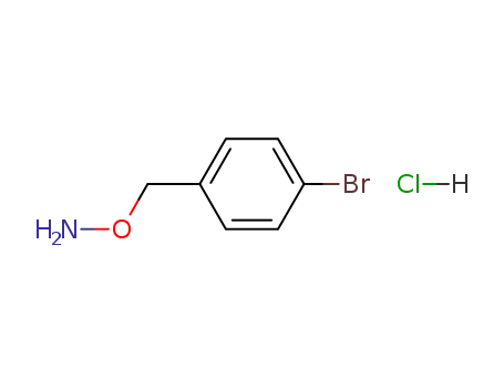 Molecular Structure of 40780-59-4 (O-(4-BROMOBENZYL)HYDROXYLAMINE HYDROCHLORIDE)