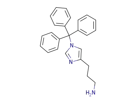 Molecular Structure of 195053-89-5 (3-(1-TRITYL-1H-IMIDAZOL-4-YL)-PROPAN-1-YLAMINE)