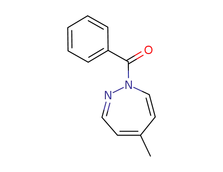 Molecular Structure of 64762-45-4 ((5-methyl-1H-1,2-diazepin-1-yl)(phenyl)methanone)