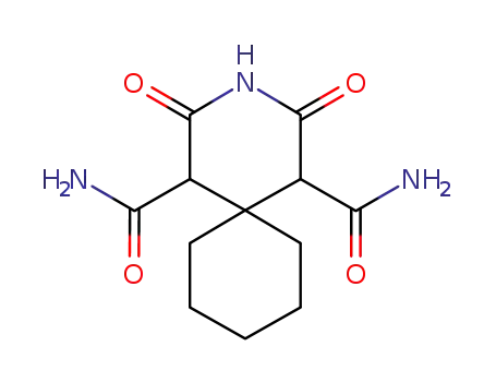 Molecular Structure of 872696-79-2 (3-Azaspiro[5.5]undecane-1,5-dicarboxamide, 2,4-dioxo-)
