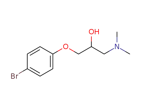 2-Propanol, 1-(4-bromophenoxy)-3-(dimethylamino)-