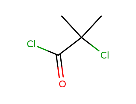 Molecular Structure of 13222-26-9 (2-CHLOROISOBUTYRYL CHLORIDE)