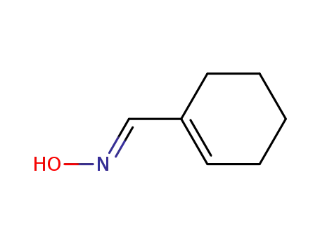 Molecular Structure of 30950-32-4 ((E)-1-(cyclohex-1-en-1-yl)-N-hydroxymethanimine)