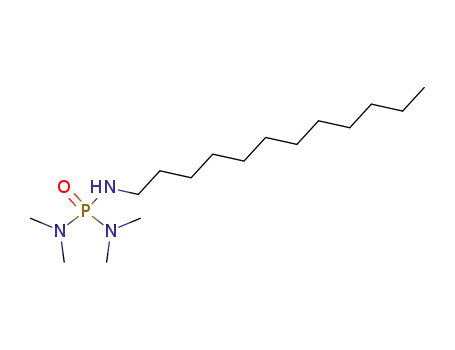 Molecular Structure of 36111-17-8 (N''-dodecyl-N,N,N',N'-tetramethylphosphoric triamide)