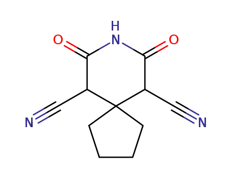 7,9-dioxo-8-azaspiro[4.5]decane-6,10-dicarbonitrile