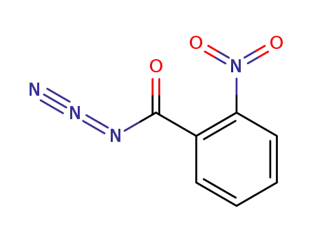 Molecular Structure of 1134-10-7 (Benzoyl azide, 2-nitro-)