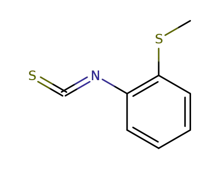 Molecular Structure of 51333-75-6 (2-(METHYLTHIO)PHENYL ISOTHIOCYANATE)