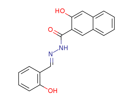 3-hydroxy-N-[(6-oxo-1-cyclohexa-2,4-dienylidene)methyl]naphthalene-2-carbohydrazide