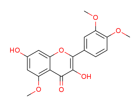 4H-1-Benzopyran-4-one, 2-(3,4-dimethoxyphenyl)-3,7-dihydroxy-5-methoxy-
