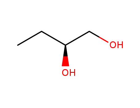 Molecular Structure of 73522-17-5 ((S)-1,2-Butanediol)